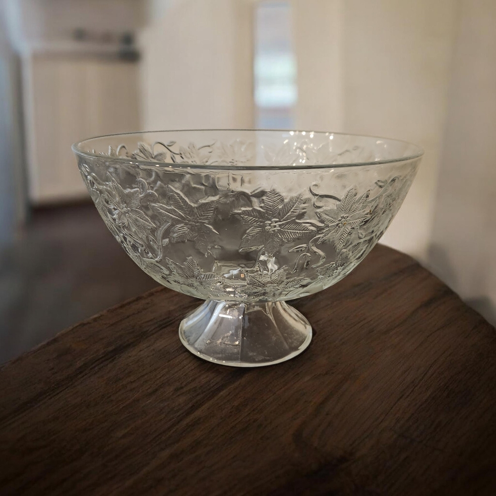 Princess House Fantasia Serving Pedestal Compote Bowl